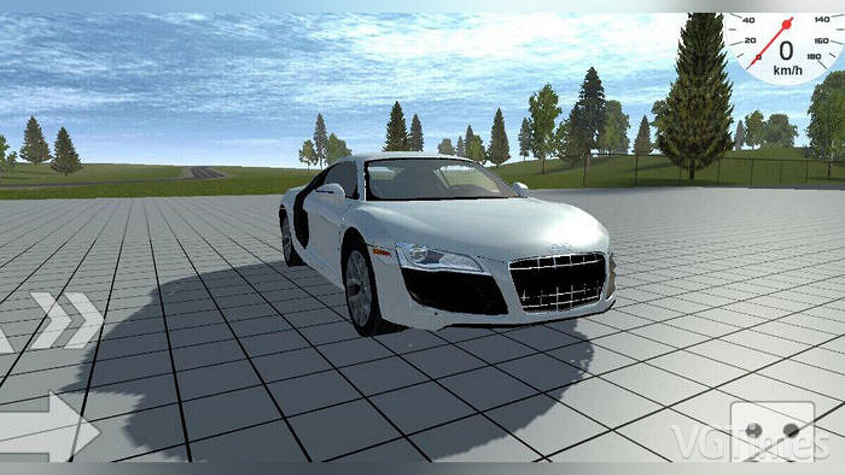Simple Car Crash Physics Sim — Audi R8