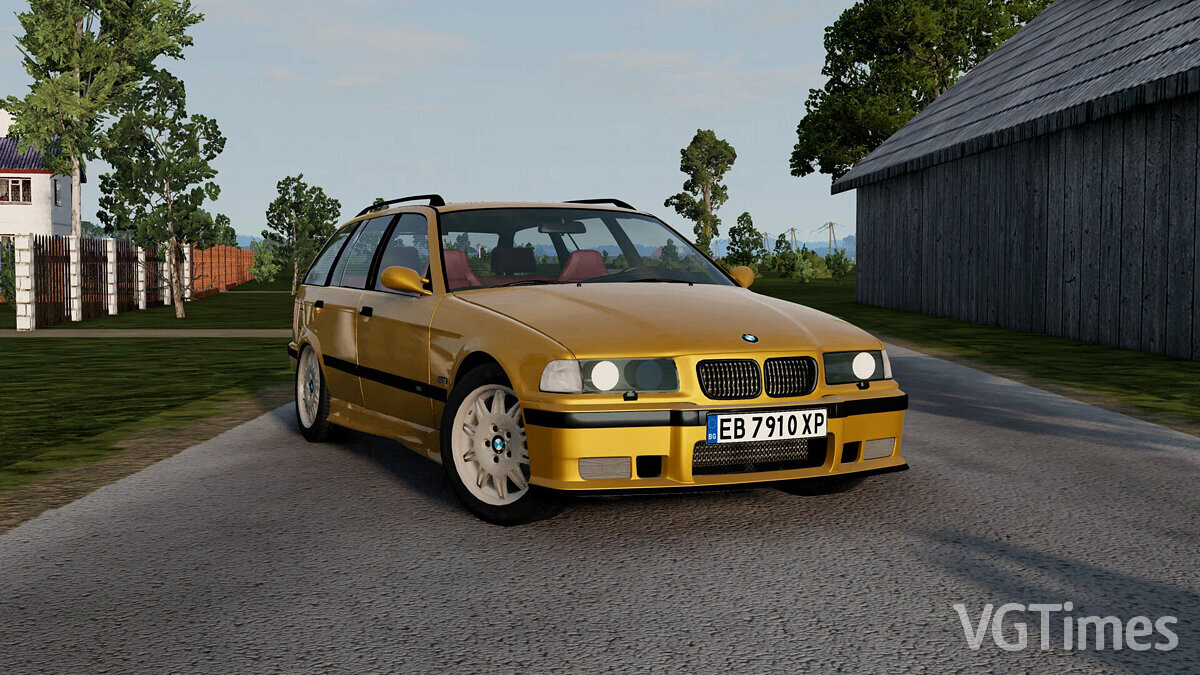 BeamNG.drive — BMW E36 Revamp V2.0 (0.30.X)