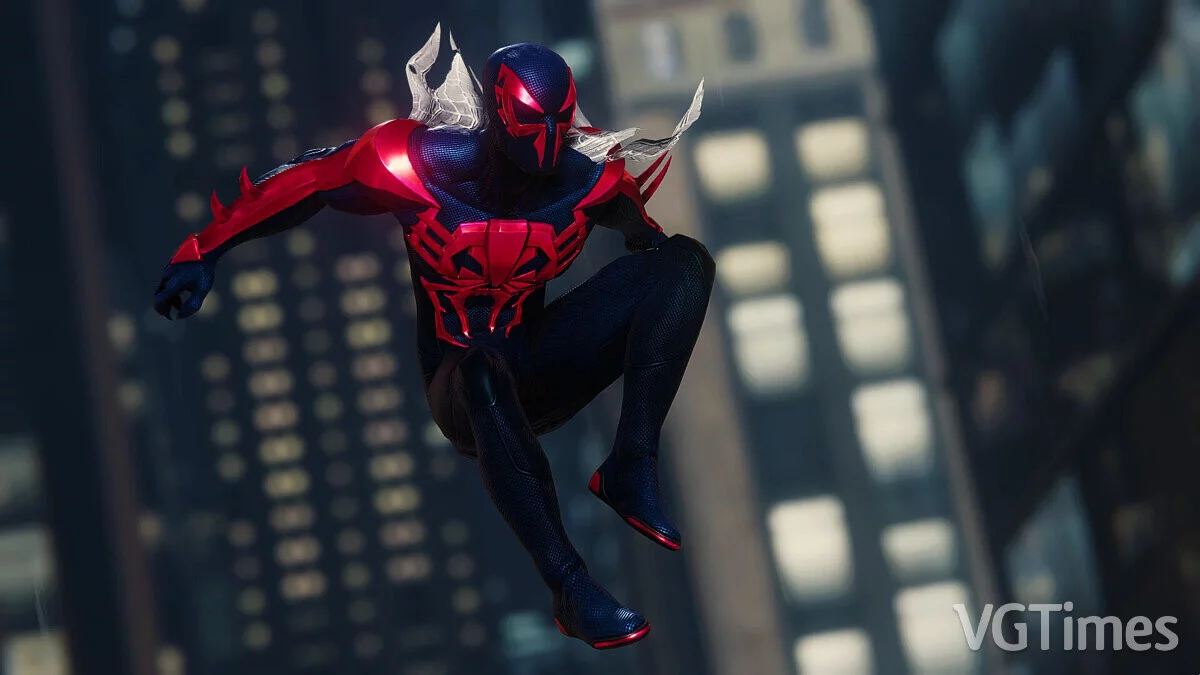 Marvel&#039;s Spider-Man Remastered — Человек-паук 2099 из игры «Битва чемпионов»