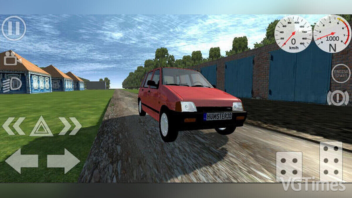 Simple Car Crash Physics Sim — Daewoo Tico 1993