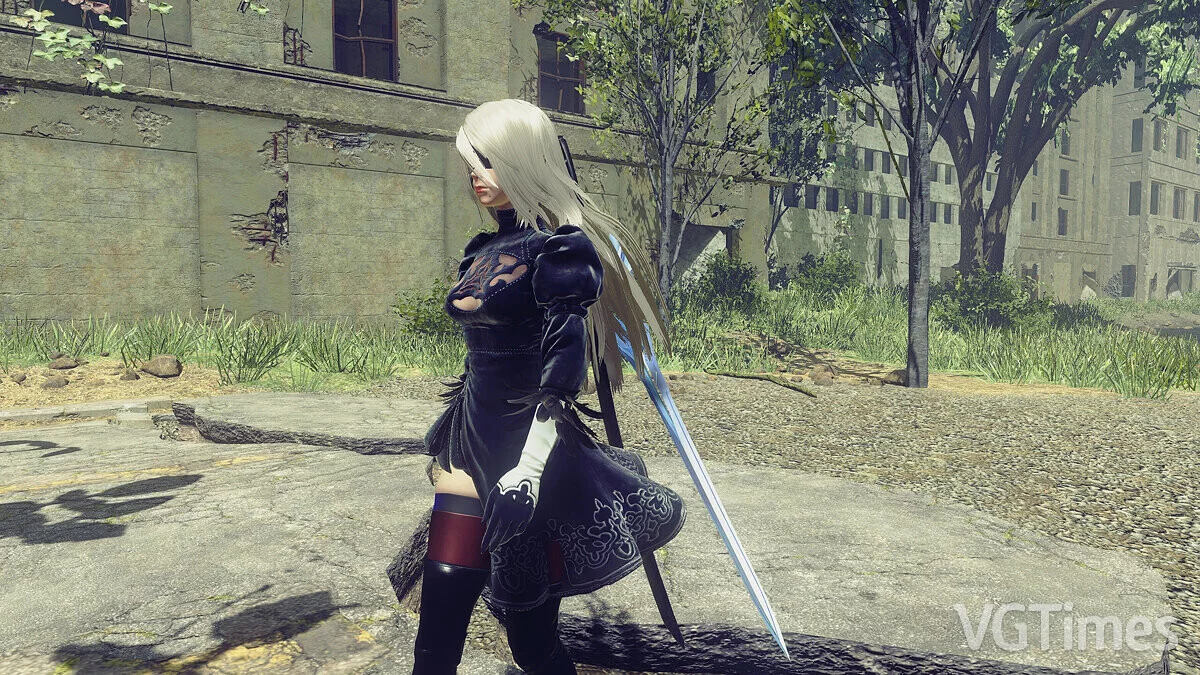 NieR:Automata Game of the YoRHA Edition — Длинные волосы 2В