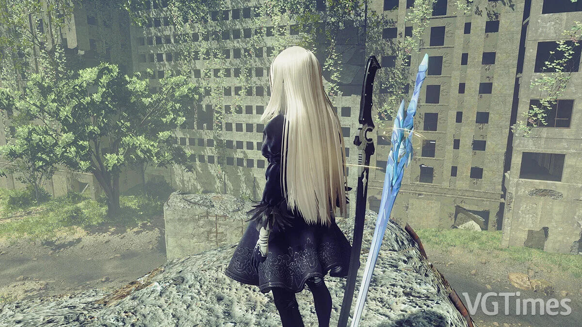 NieR:Automata Game of the YoRHA Edition — Длинные волосы 2В