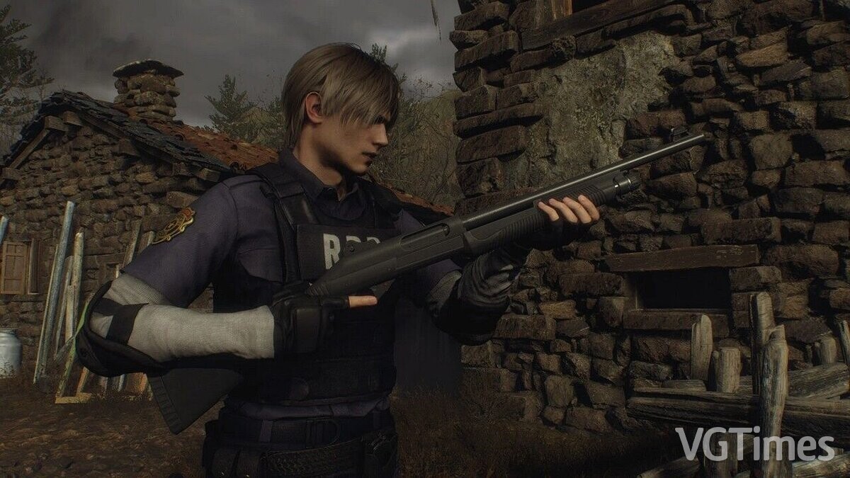 Resident Evil 4 Remake (2023) — Дробовик нова из игры Counter Strike 2 /  Оружие и гранаты / Предметы