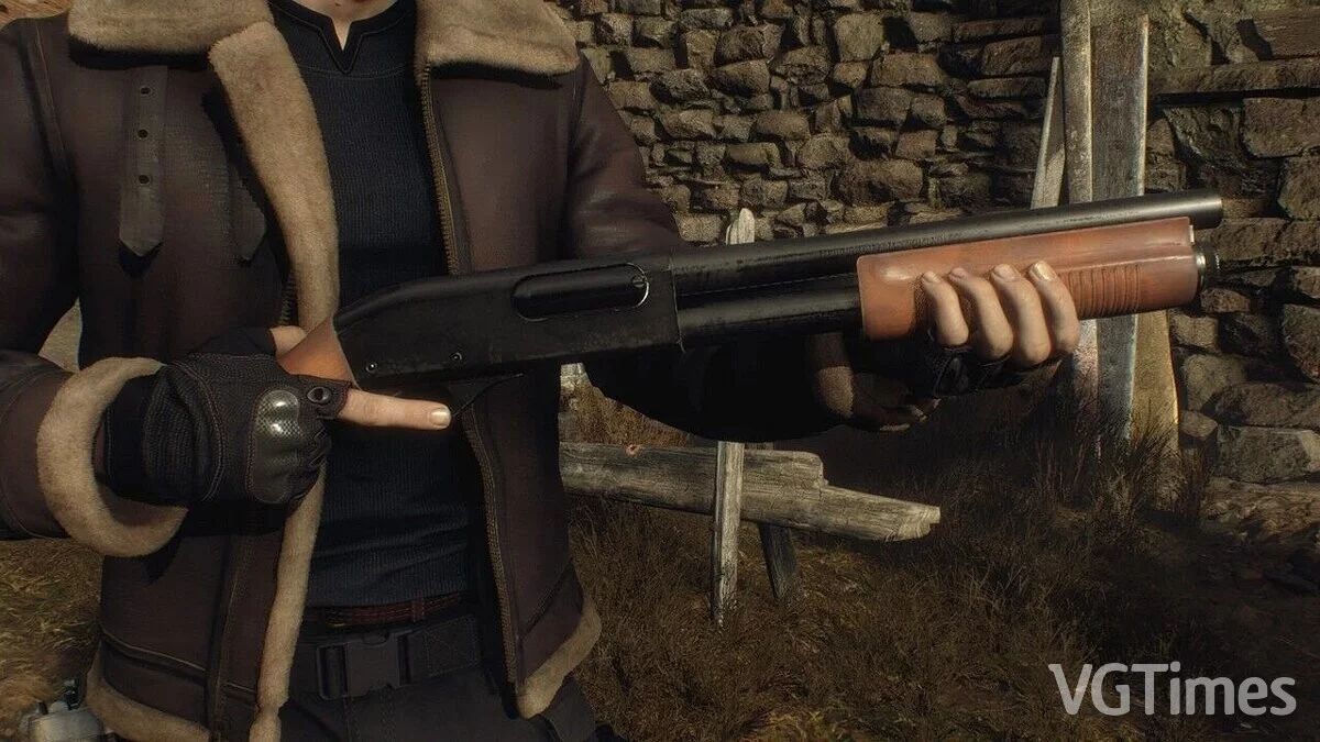Resident Evil 4 Remake (2023) — Дробовик Sawed Off из игры Counter Strike 2