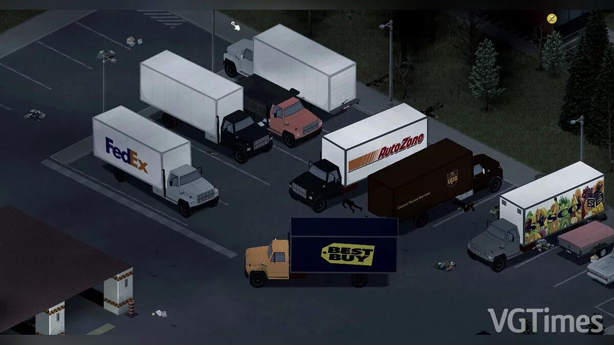 Project Zomboid — Грузовики с лутом