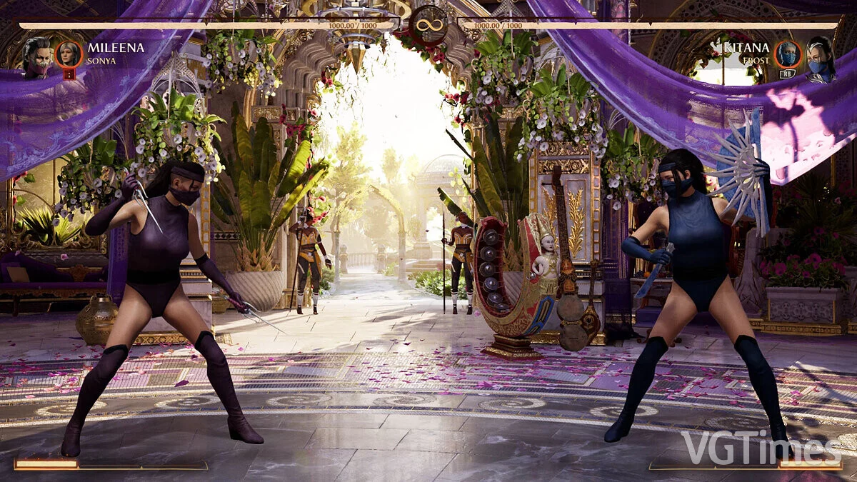Mortal Kombat 1 — Классическая Китана и Милина