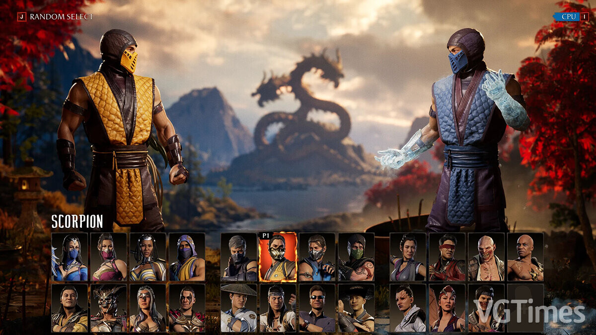 Mortal Kombat 1 — Классические Скорпион и Саб-Зиро