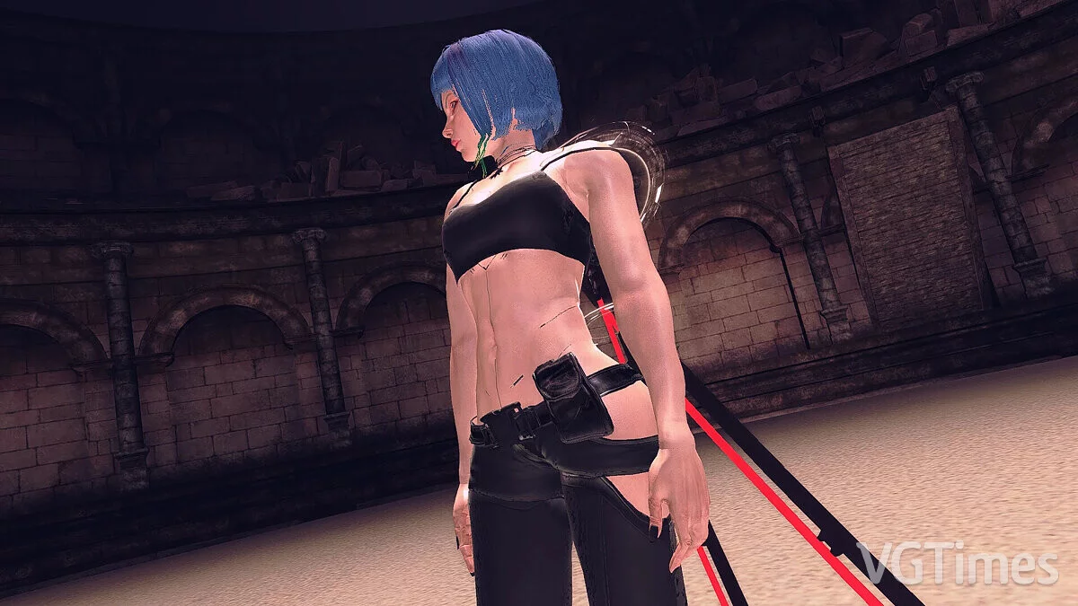 NieR:Automata Game of the YoRHA Edition — Люси из аниме Cyberpunk: Edgerunners