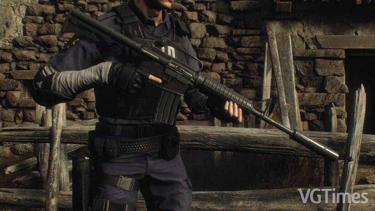 Resident Evil 4 Remake (2023) — M4A1-S из игры Counter Strike 2