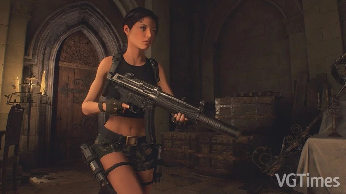 Resident Evil 4 Remake (2023) — MP5SD из игры CS:2