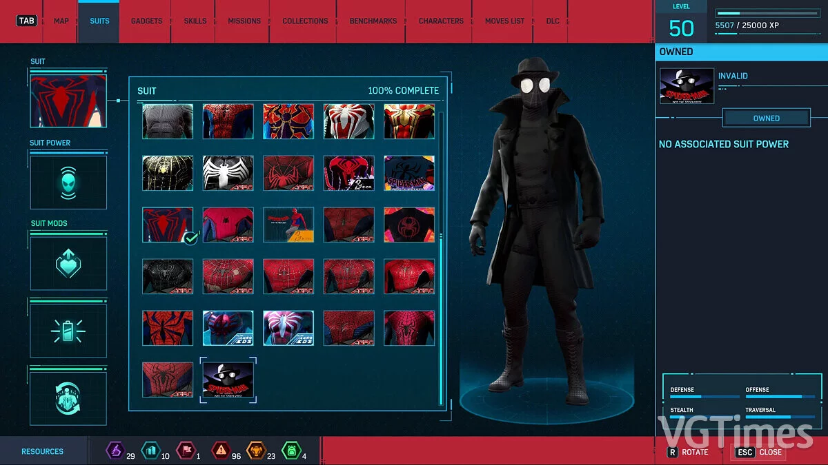 Marvel&#039;s Spider-Man Remastered — Нуарный костюм