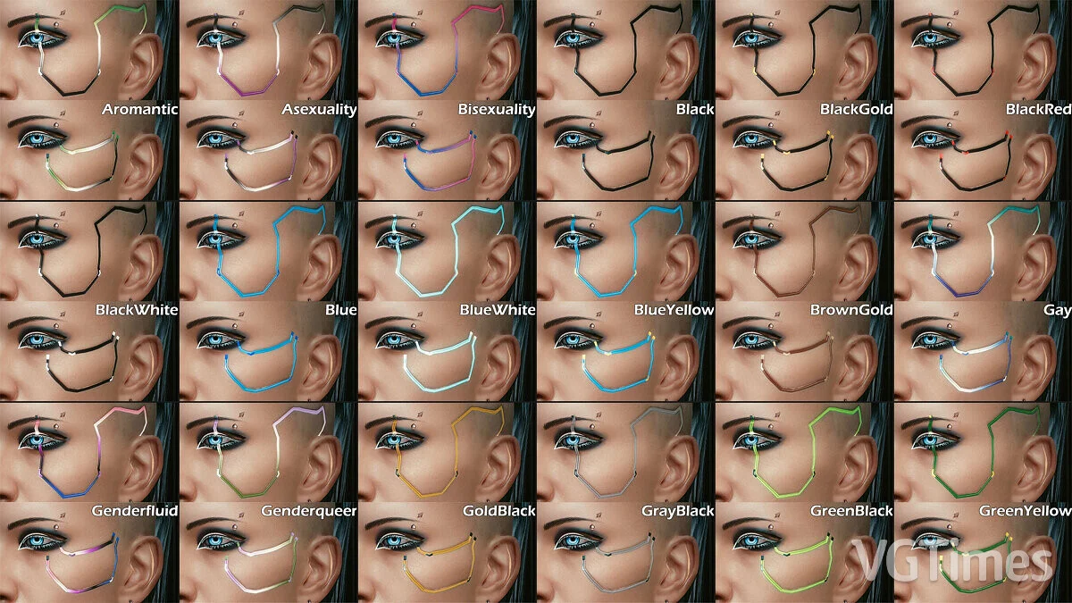 Cyberpunk 2077 — Перекрашивание киберпрограмм 01 и 02