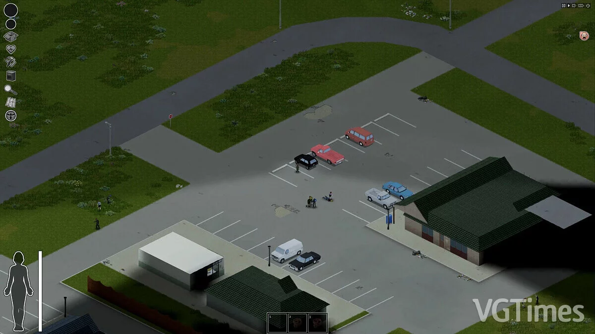 Project Zomboid — Приближение камеры