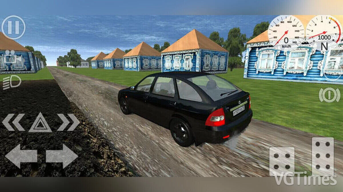 Simple Car Crash Physics Sim — Приора 2172