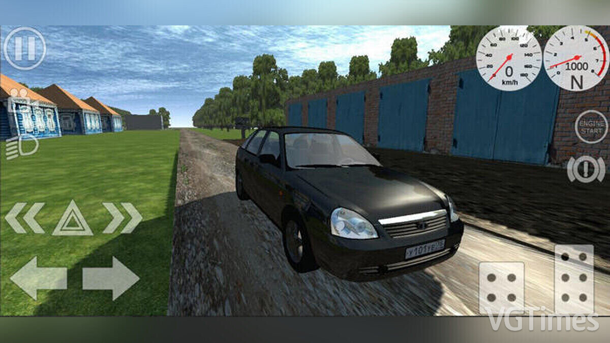 Simple Car Crash Physics Sim — Приора 2172
