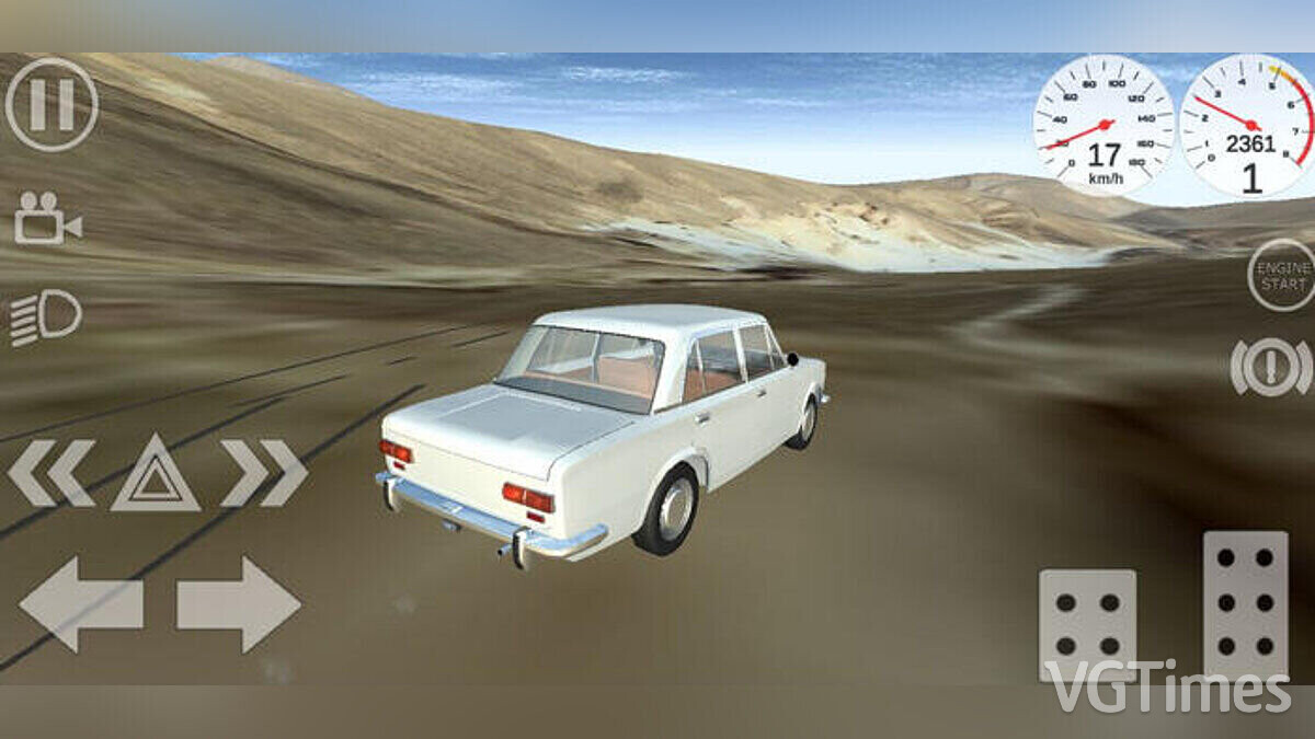 Simple Car Crash Physics Sim — Пустыня