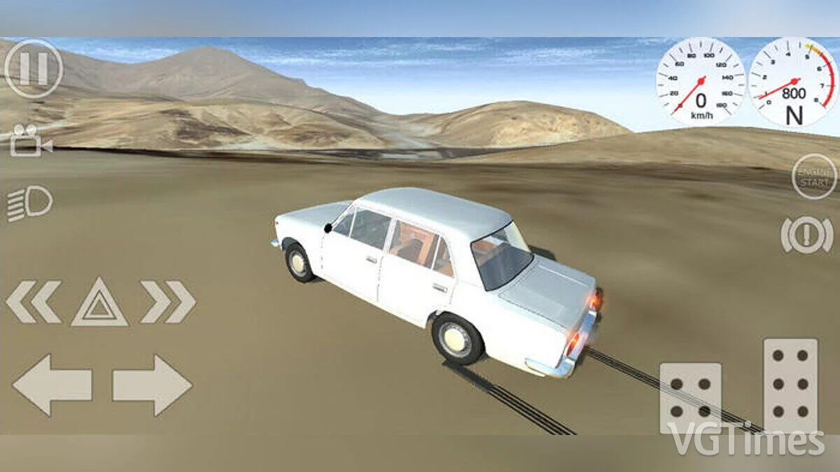Simple Car Crash Physics Sim — Пустыня