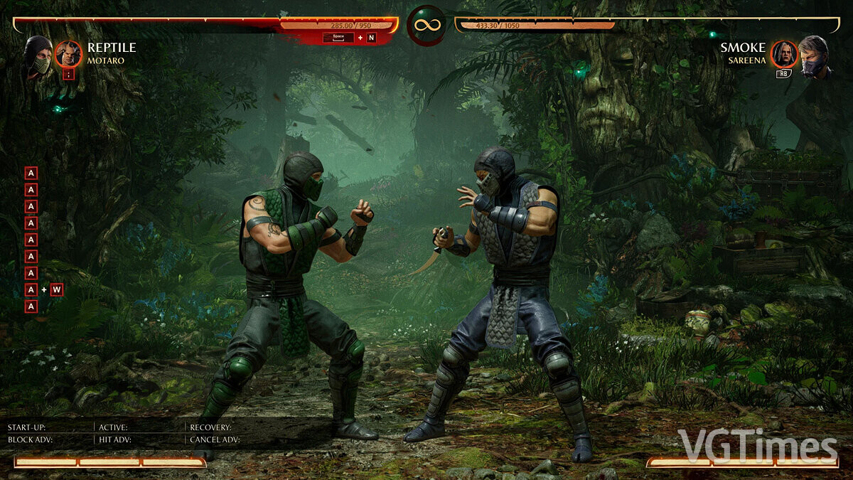 Mortal Kombat 1 — Рептилия из игры Mortal Kombat 2 / Одежда / Предметы