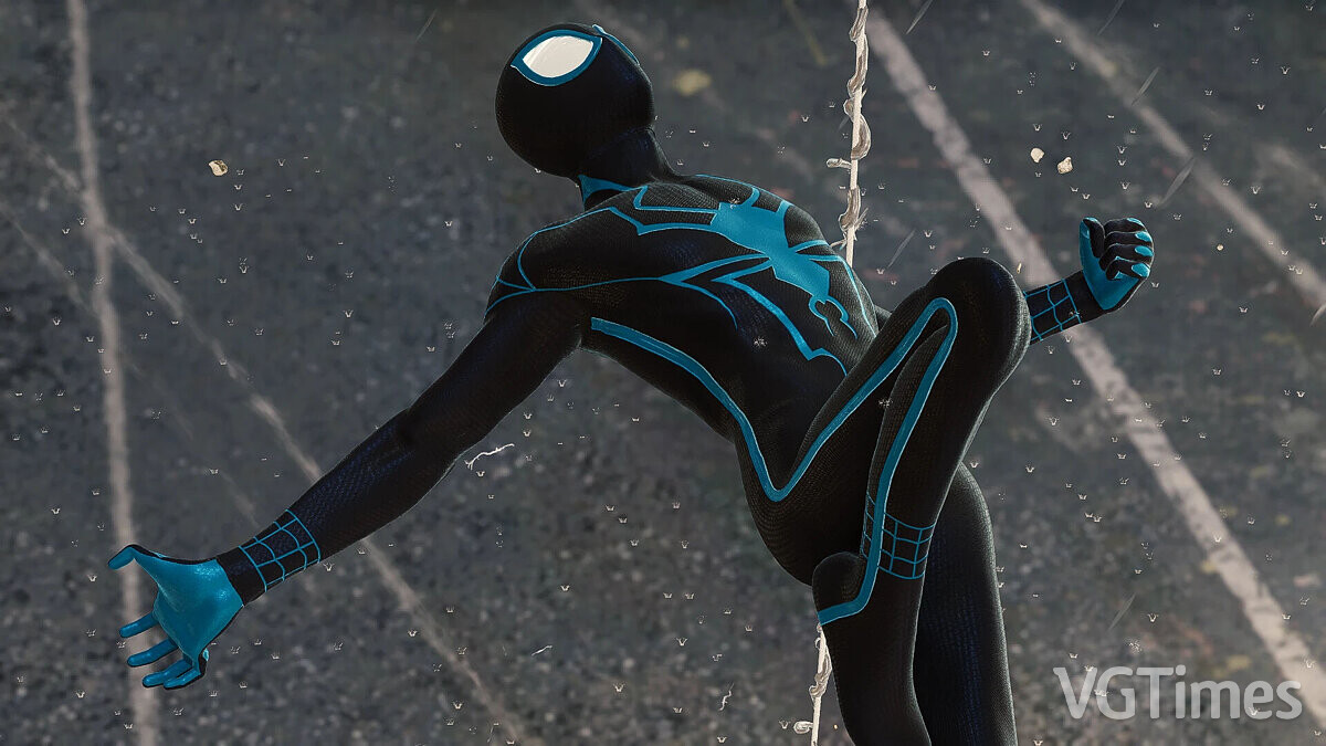 Marvel&#039;s Spider-Man Remastered — Синий костюм паука