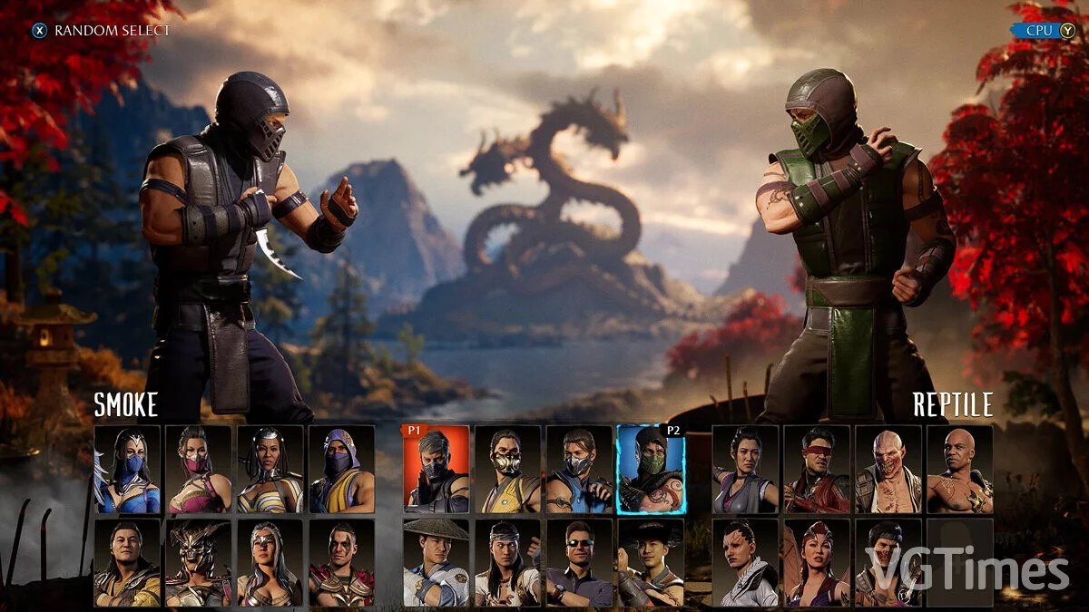 Mortal Kombat 1 — Смоук из игры Mortal Kombat 3