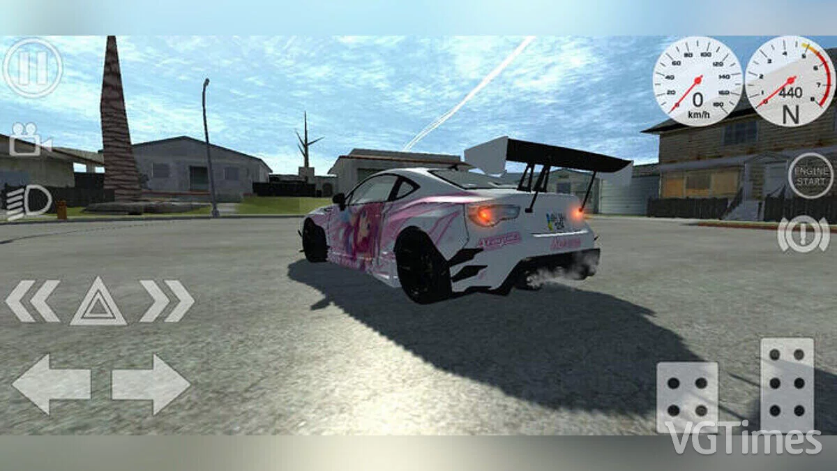Simple Car Crash Physics Sim — Subaru BRZ