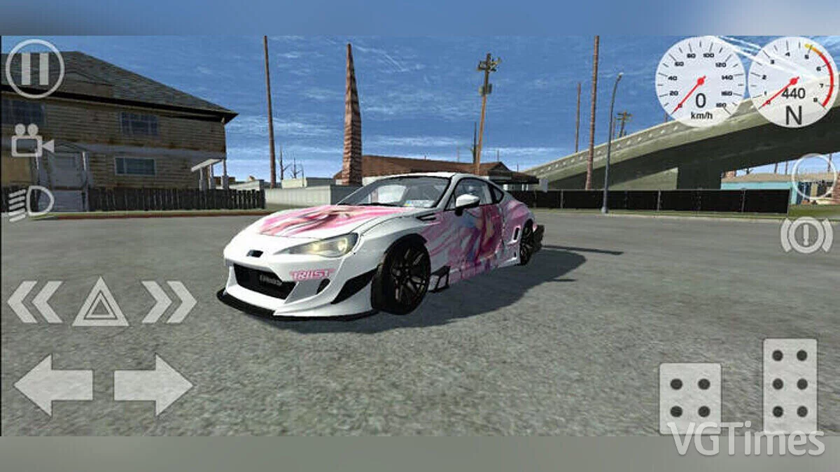 Simple Car Crash Physics Sim — Subaru BRZ