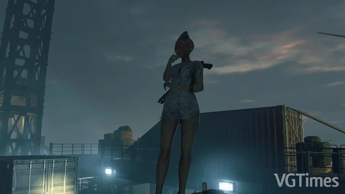 Resident Evil 4 Remake: Separate Ways — Темная медсестра из игры Silent Hill