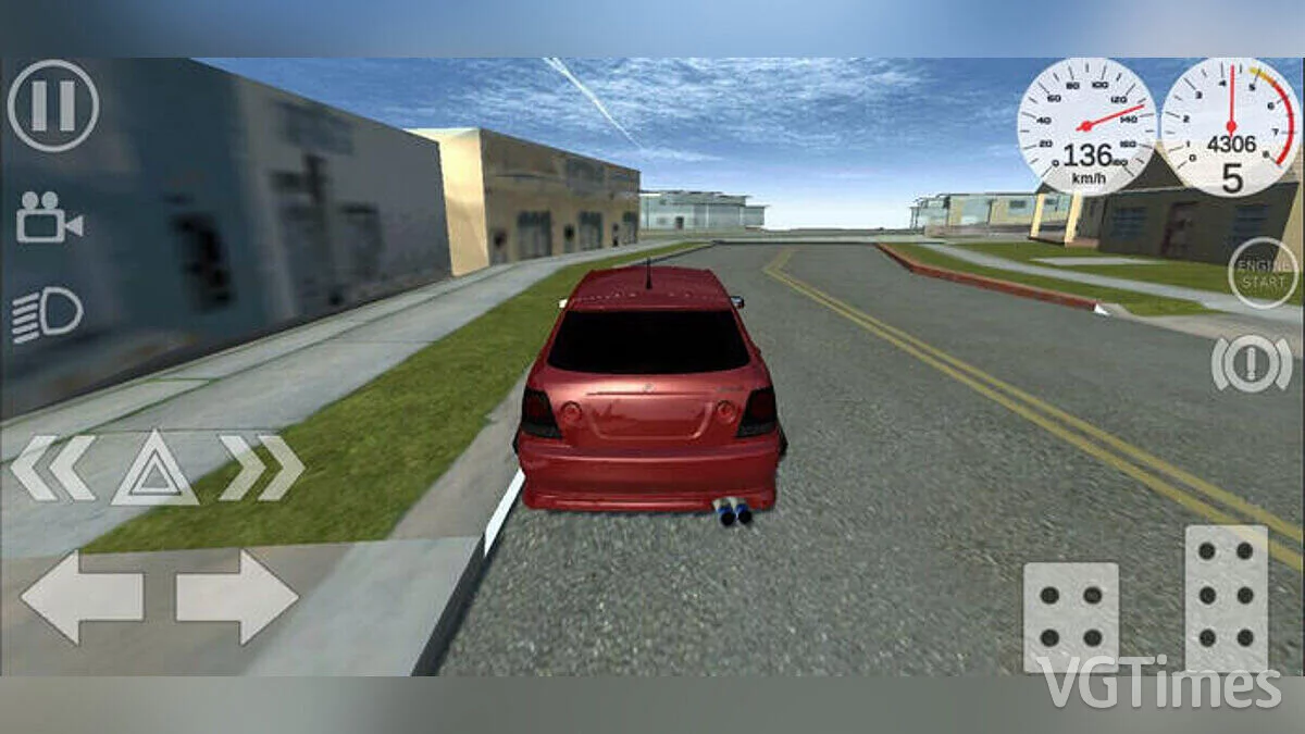 Simple Car Crash Physics Sim — Toyota Altezza Gita