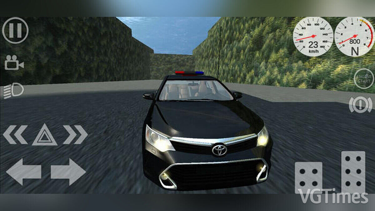 Simple Car Crash Physics Sim — Toyota Camry 3.5 V55