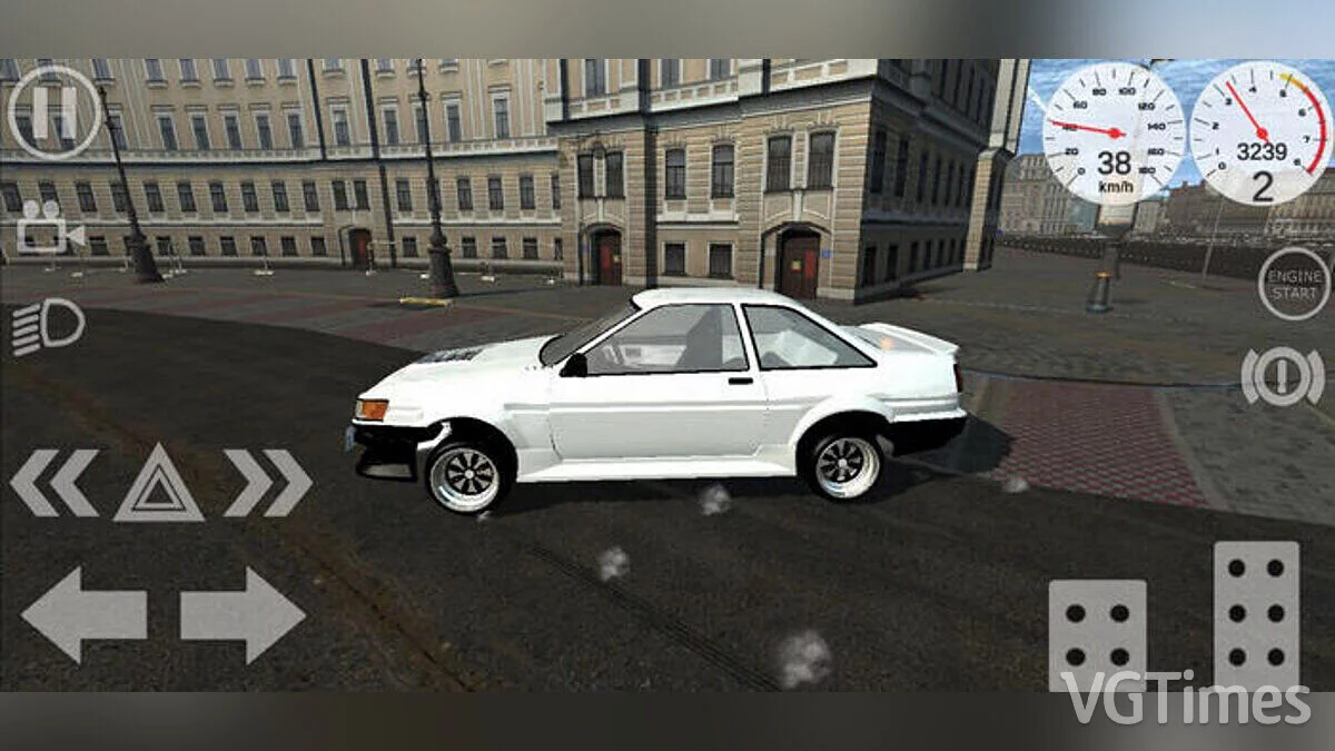 Simple Car Crash Physics Sim — Toyota Corolla Levin