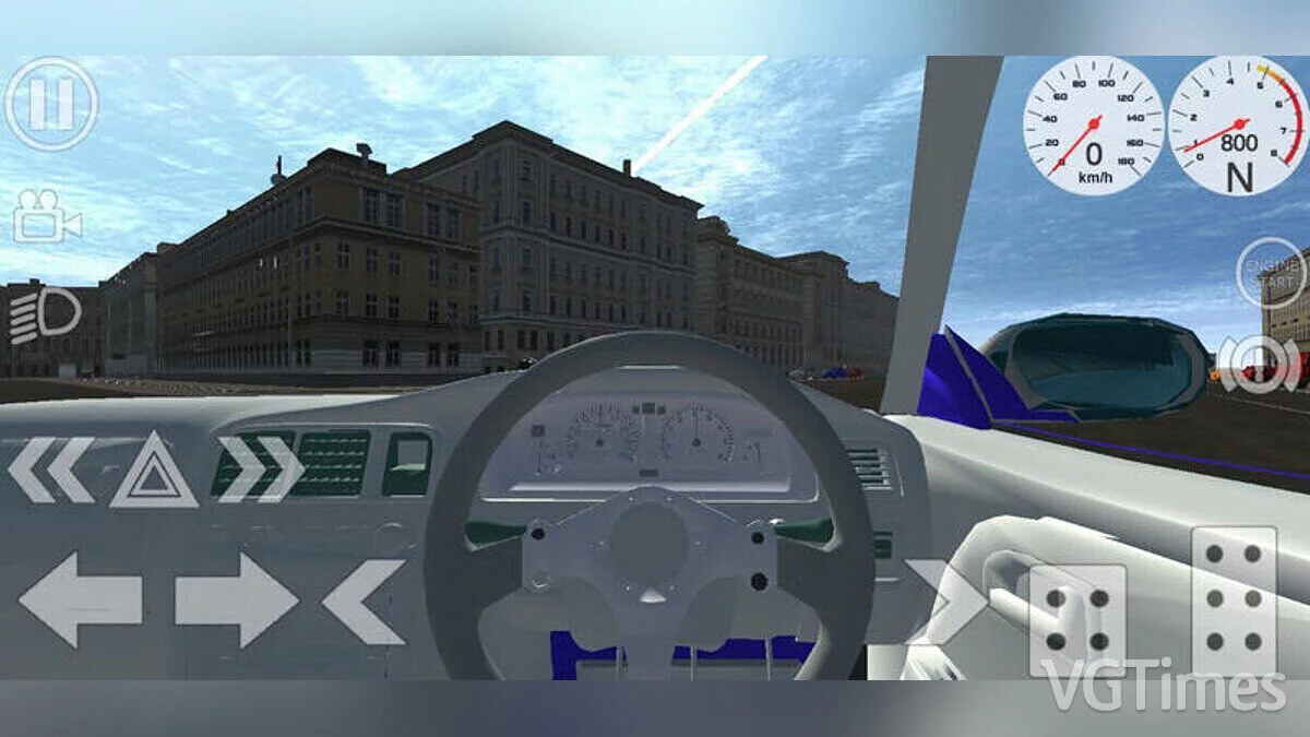 Simple Car Crash Physics Sim — Toyota Mark 2