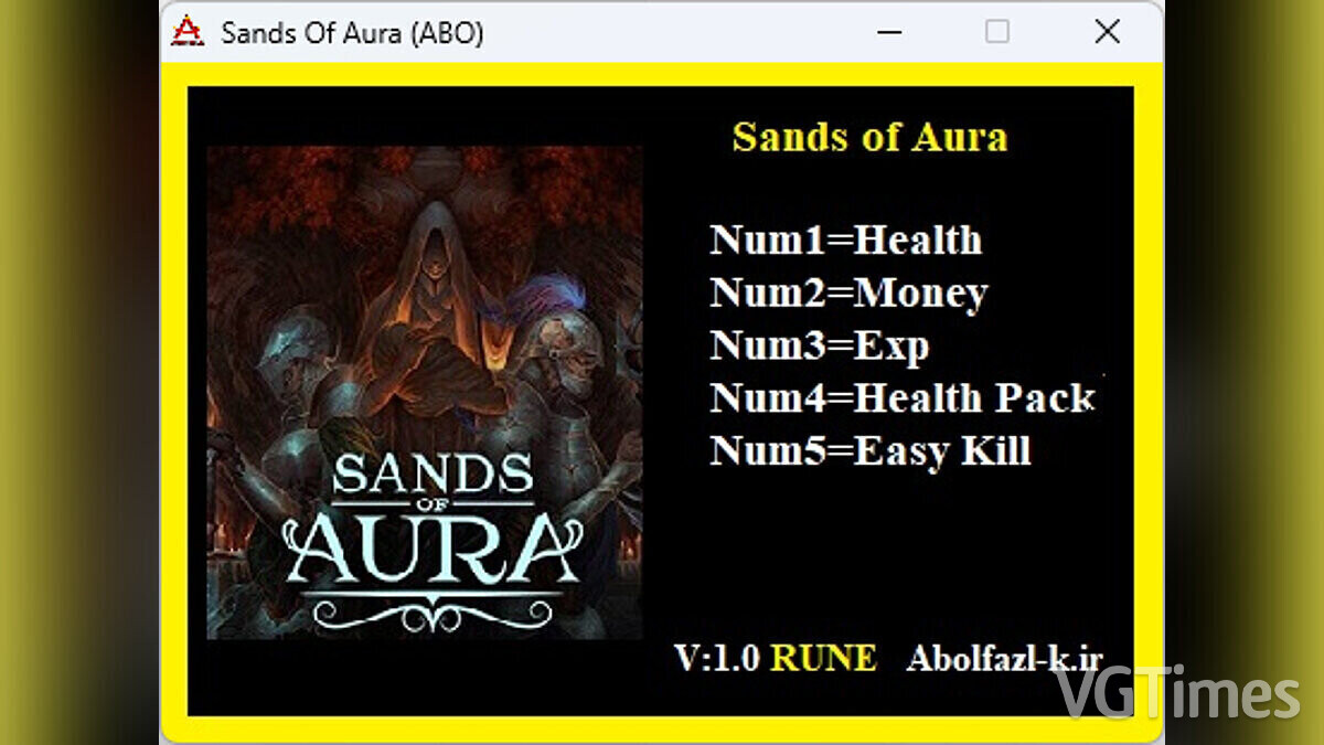 Sands of Aura — Трейнер (+5) [1.0]