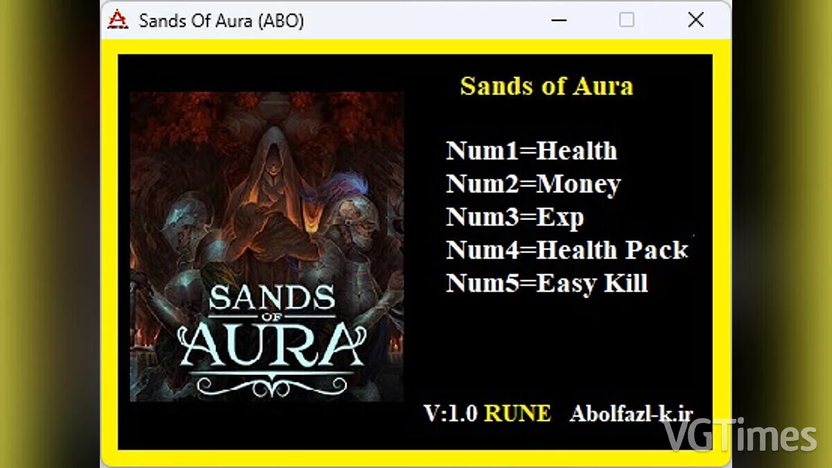 Sands of Aura — Трейнер (+5) [1.0]