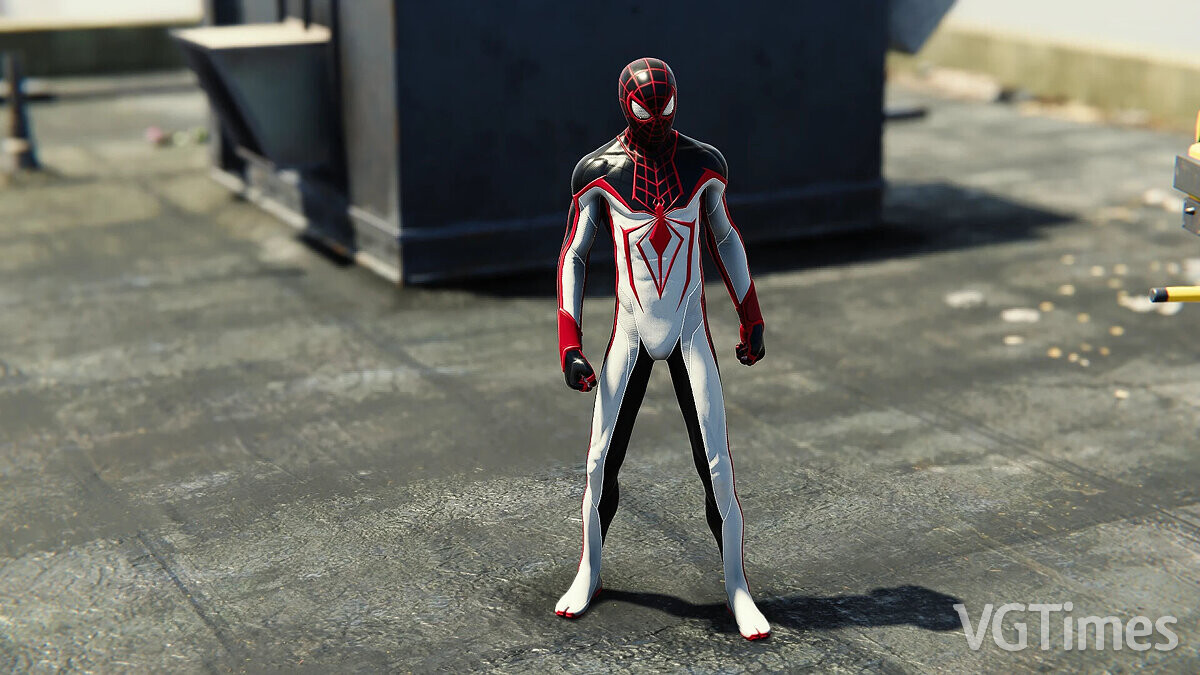 Marvel&#039;s Spider-Man Remastered — Трековый костюм Майлза