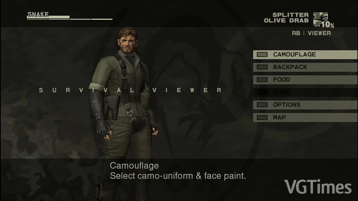 Metal Gear Solid 3: Snake Eater - Master Collection Version — Улучшенные текстуры для текста и значков