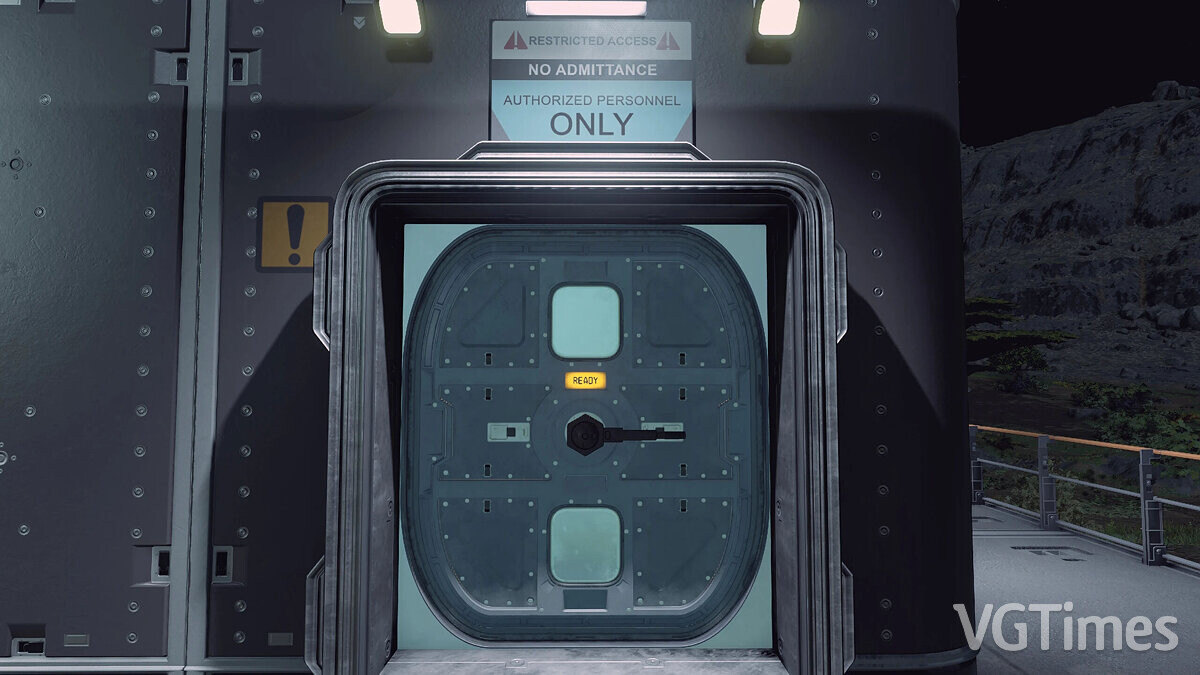 Starfield — Ускоренная анимация дверей