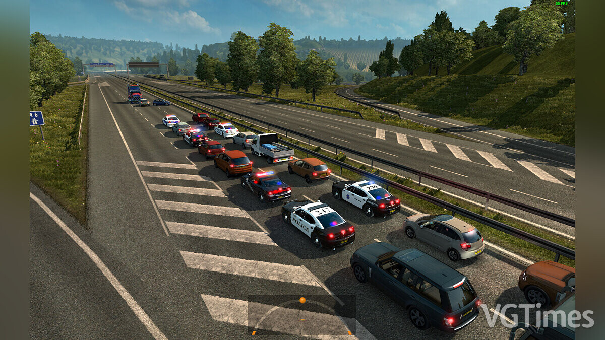 Euro Truck Simulator 2 — Увеличенный траффик