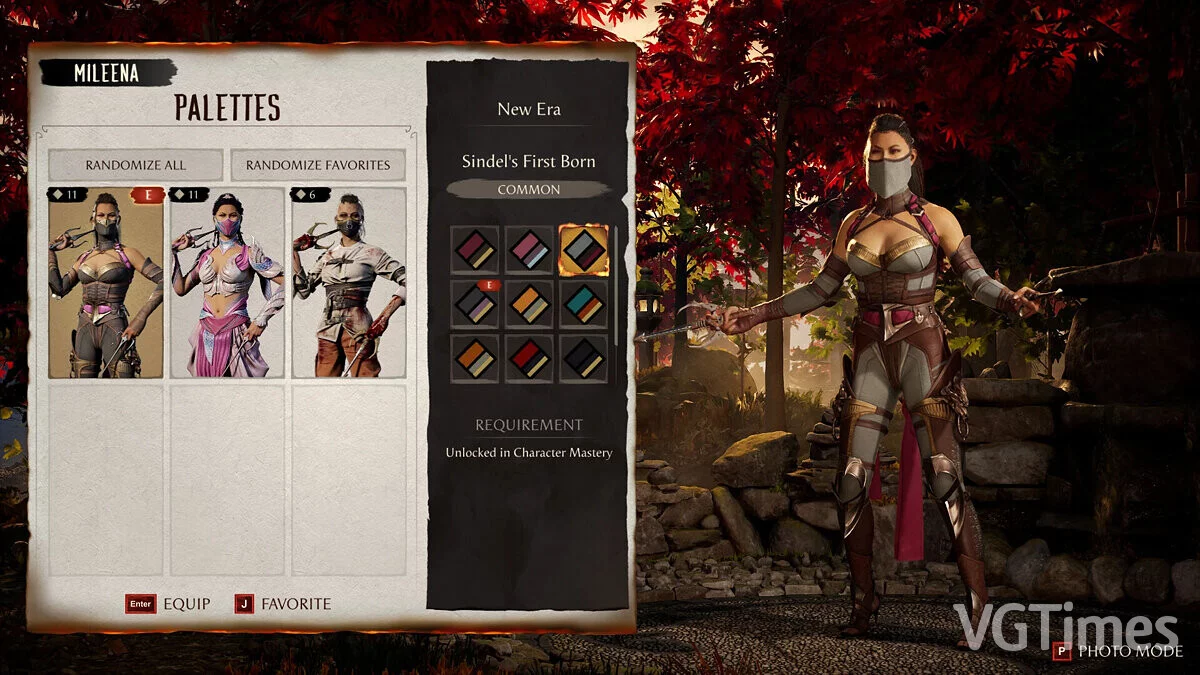 Mortal Kombat 1 — Вуаль для Милины