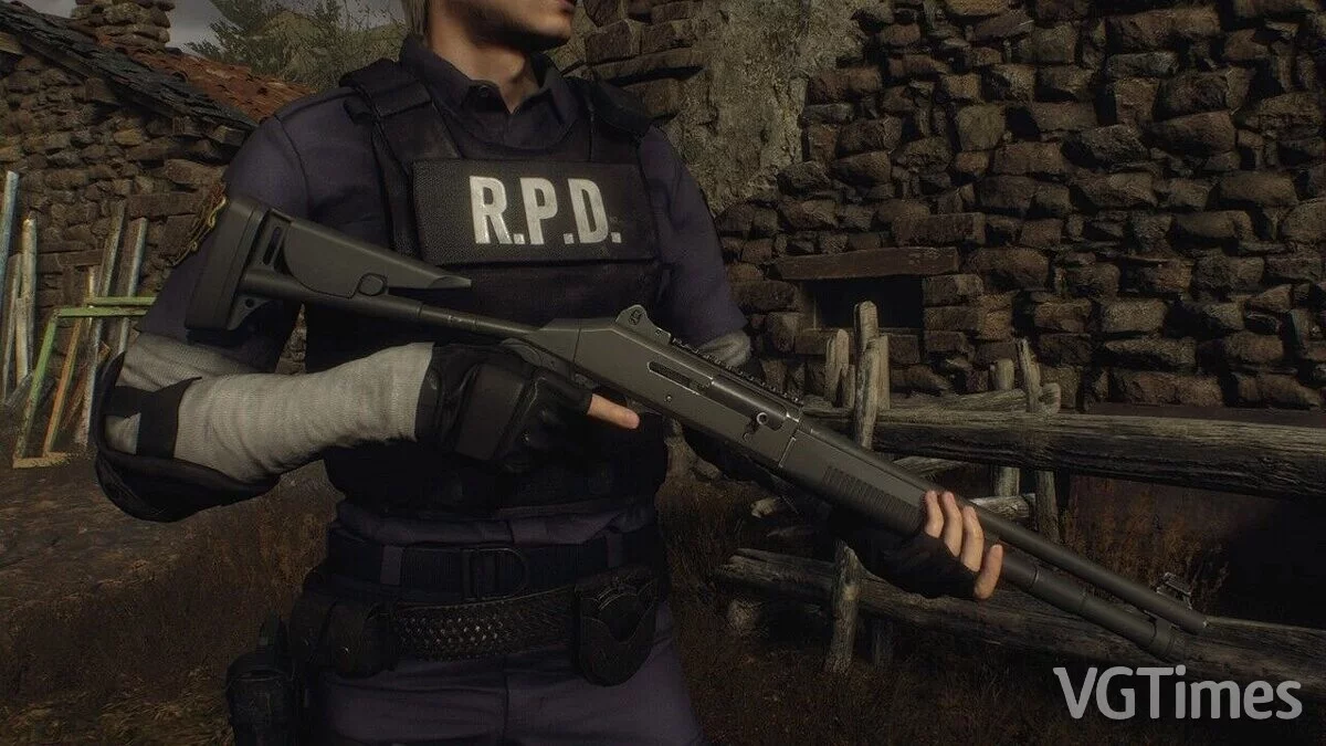 Resident Evil 4 Remake (2023) — XM1014 из игры Counter Strike 2