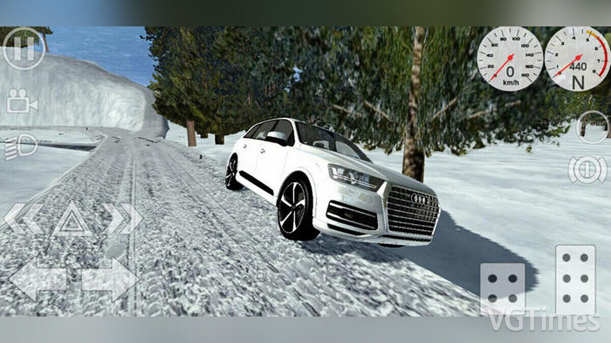 Simple Car Crash Physics Sim — Зимнее бездорожье
