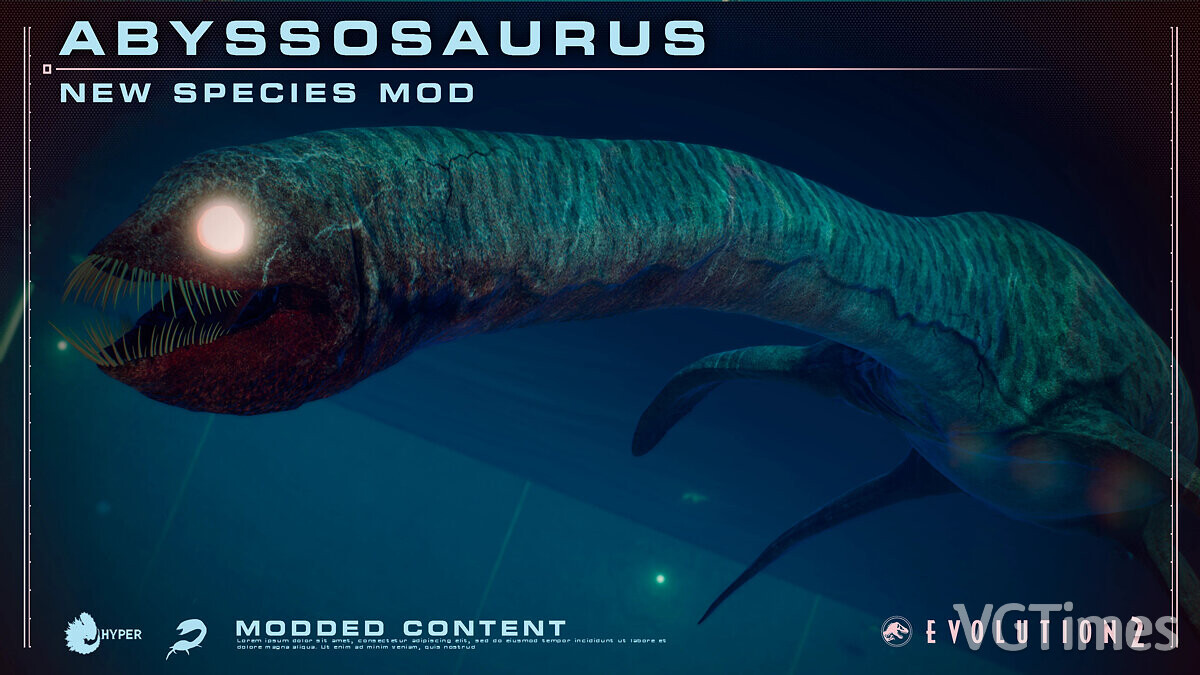 Jurassic World Evolution 2 — Абиссозавр - новый вид