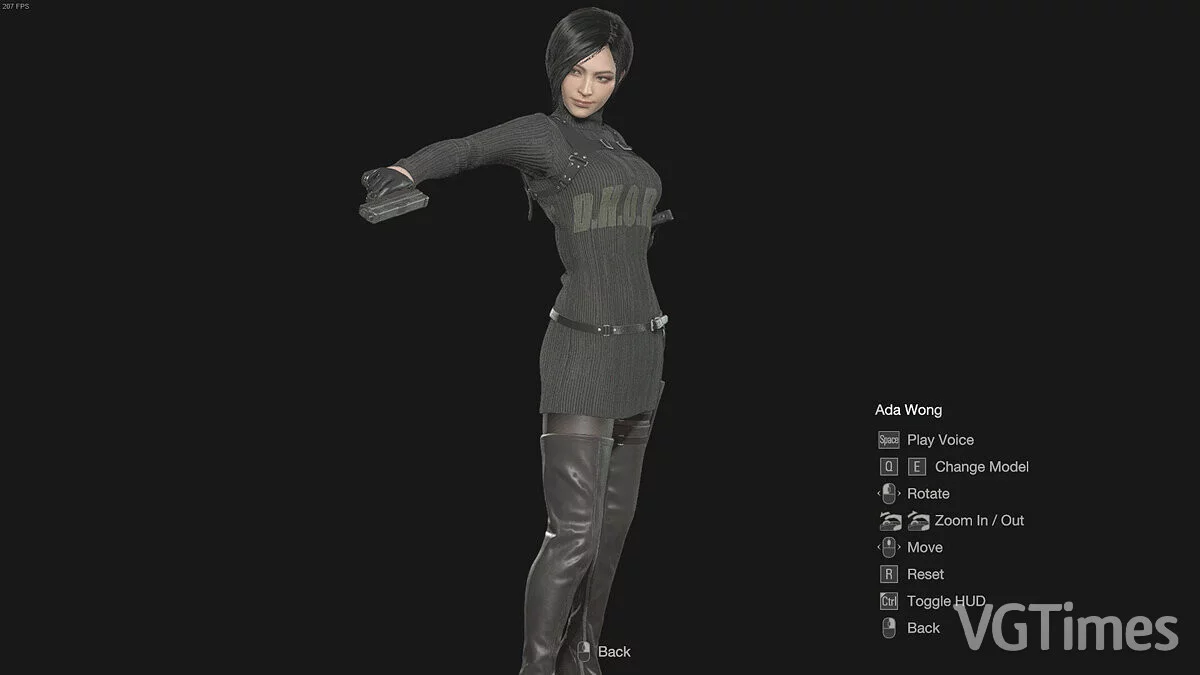 Resident Evil 4 Remake: Separate Ways — Ада в черном