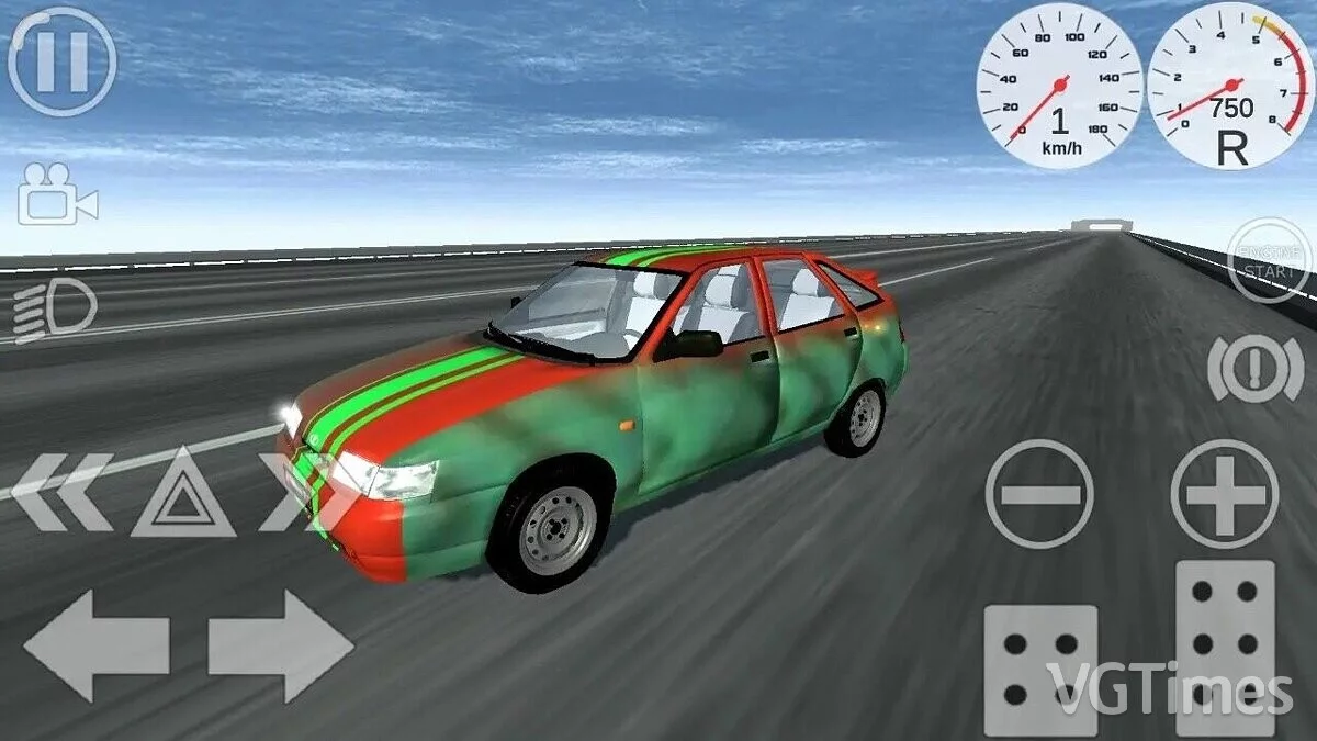 Simple Car Crash Physics Sim — BA3 2112 из игры Asphalt 8