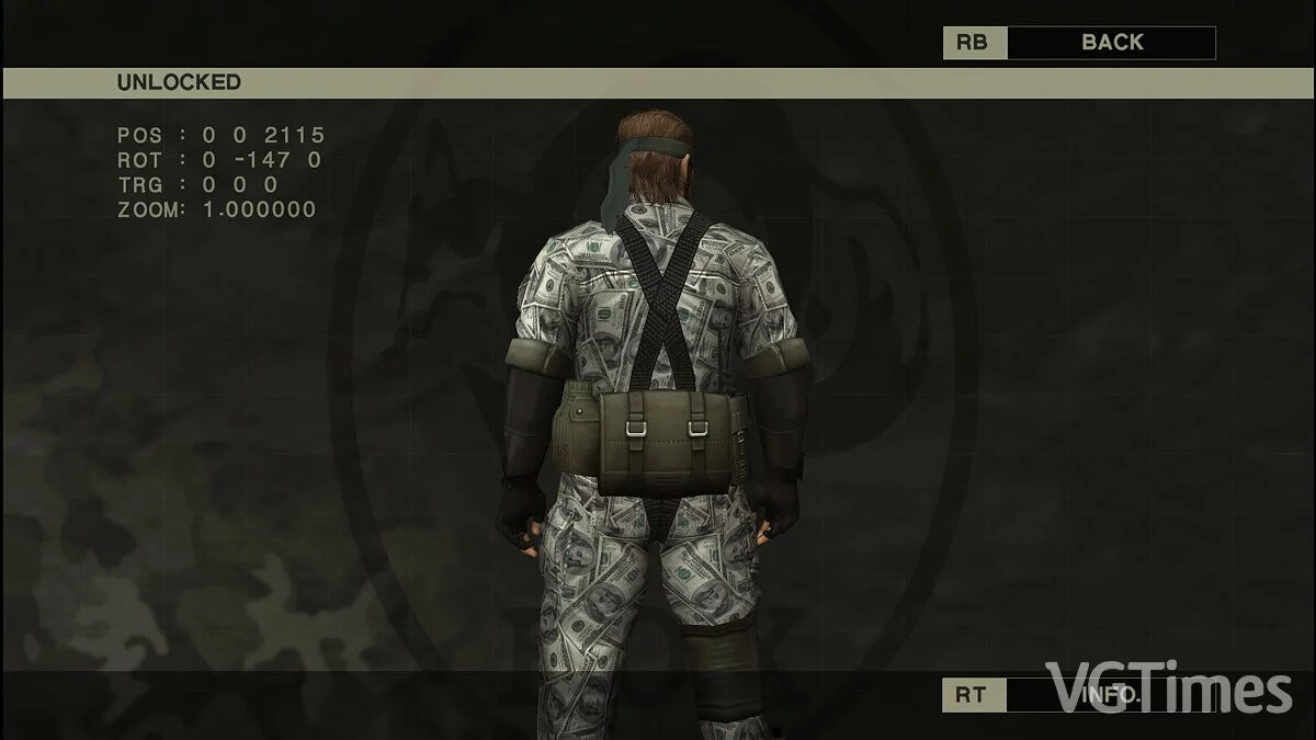 Metal Gear Solid: Master Collection Vol. 1 — Денежный камуфляж