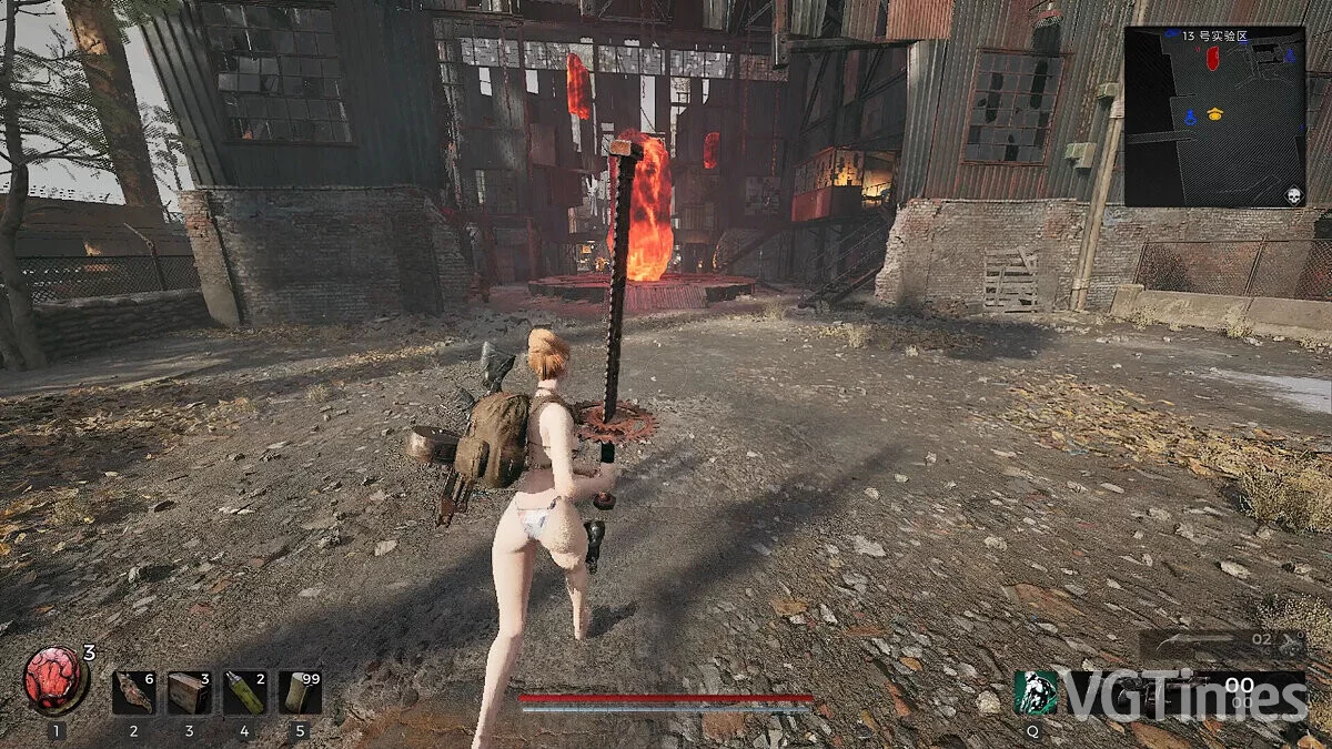 Remnant 2 — Девушка в бикини