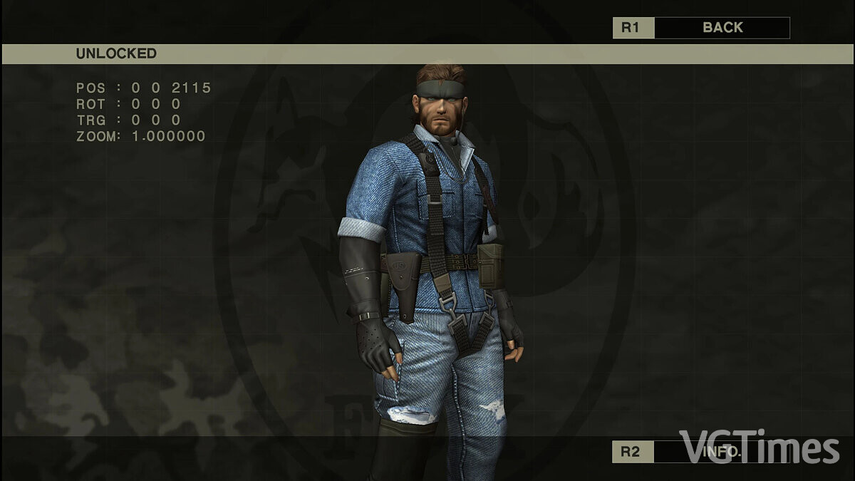 Metal Gear Solid: Master Collection Vol. 1 — Джинсовый костюм