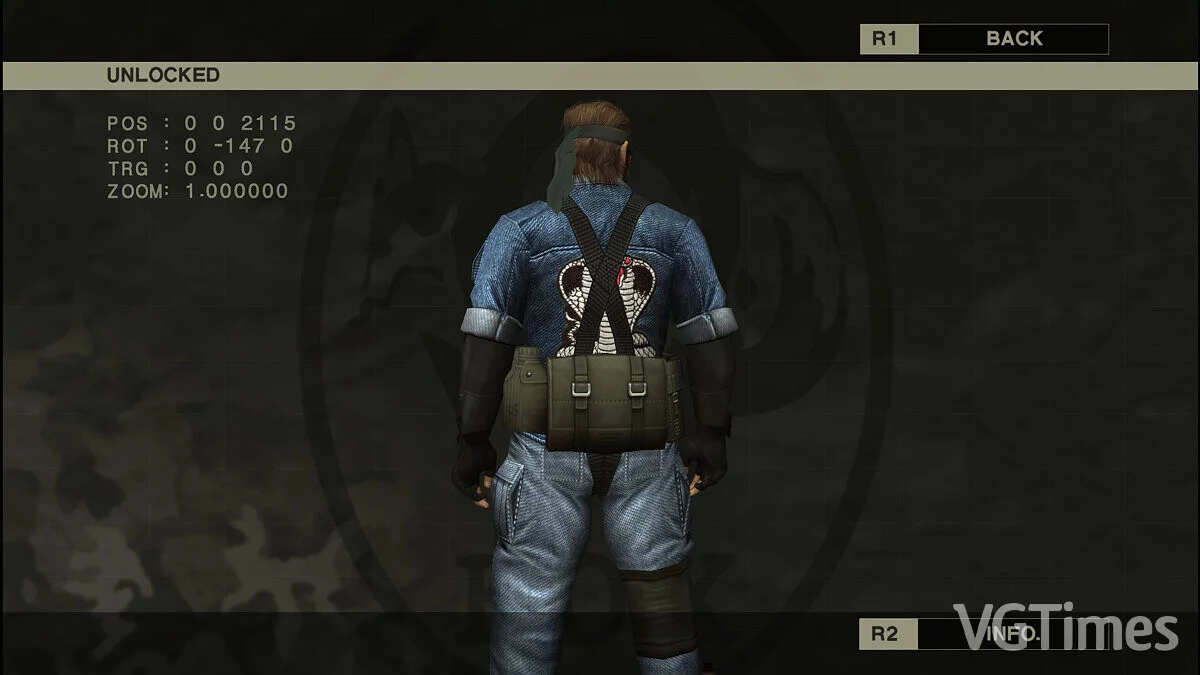 Metal Gear Solid: Master Collection Vol. 1 — Джинсовый костюм