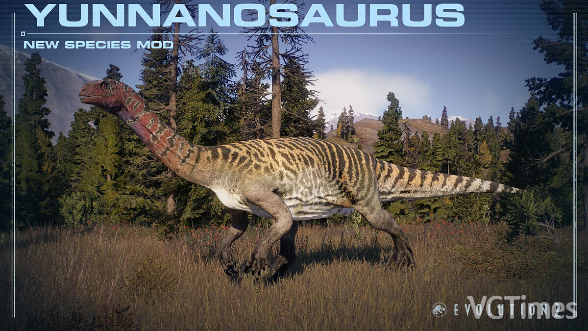 Jurassic World Evolution 2 — Юннанозавр - новый вид