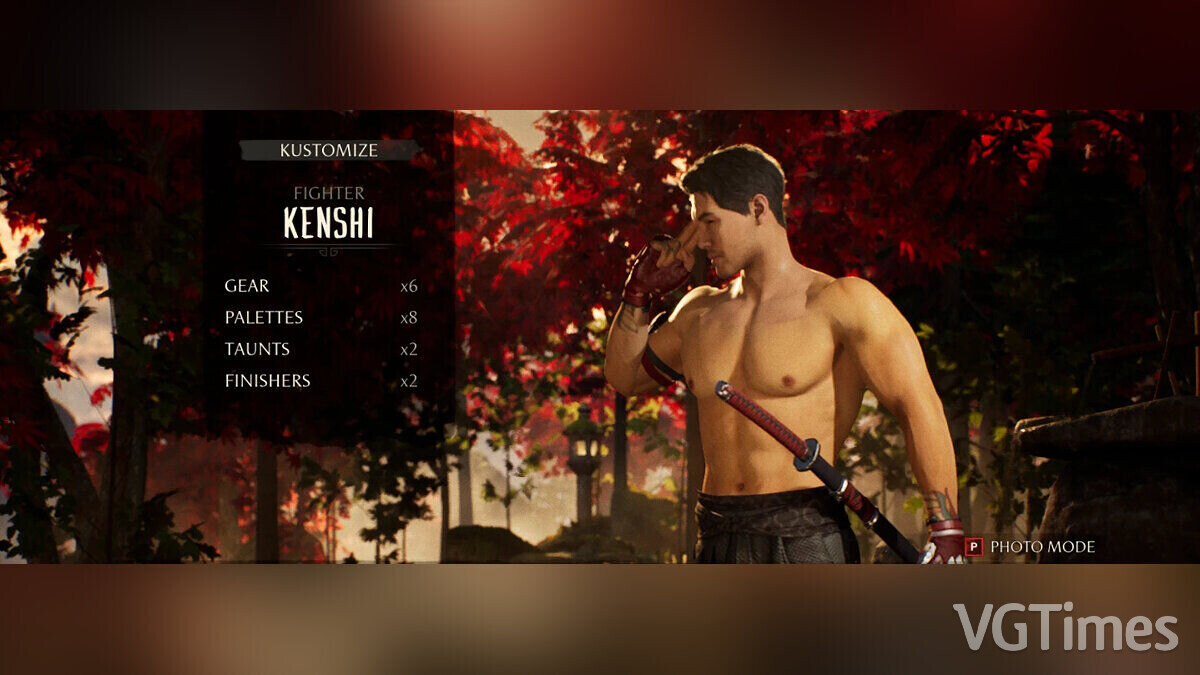 Mortal Kombat 1 — Кенши без рубашки