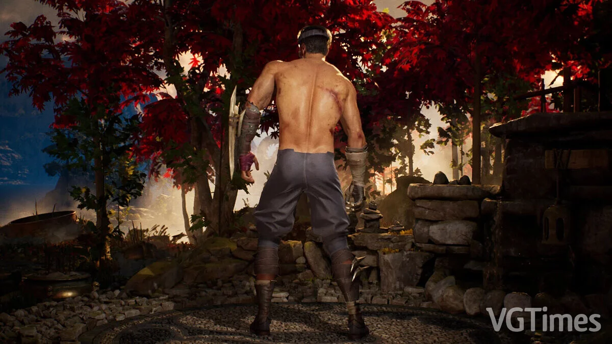 Mortal Kombat 1 — Хэвик без рубашки